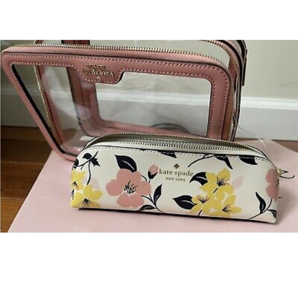 Kate Spade Lily Travel Cosmetic Case
